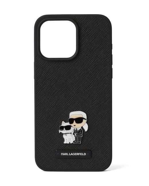 Karl Lagerfeld Black Smartphonehülle Iphone 16 Pro Max