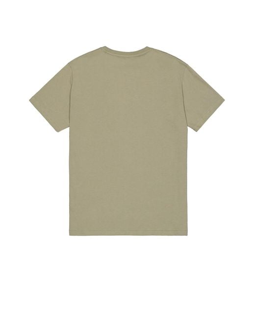 Alpha Industries Shirt Basic Mid Logo in Green für Herren