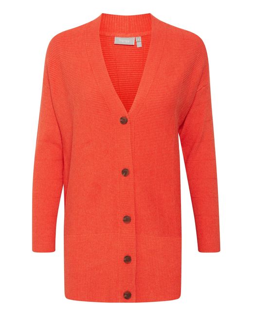 Fransa Red Strickjacke 'Visca'