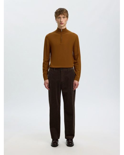 SELECTED Pullover Slhtray in Brown für Herren