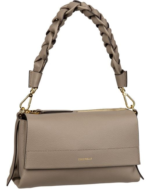 Coccinelle Brown Handtasche Boheme Grana Double