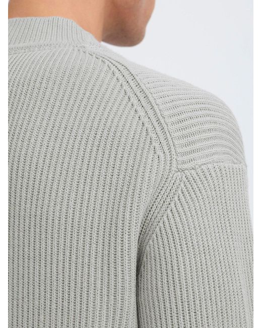 Solid Strickjacke Sdnalli Ca in Gray für Herren