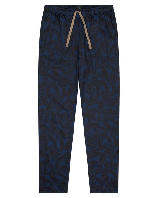 Schiesser Pyjamahose Mix Relax in Blue für Herren