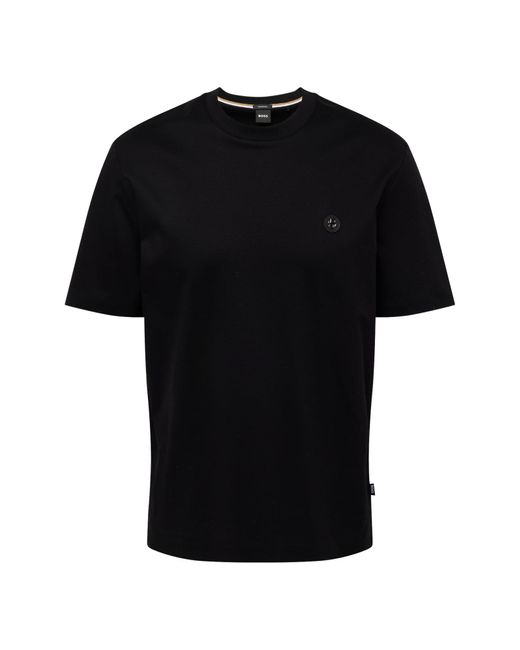 Boss T-shirt 'taut 01' in Black für Herren