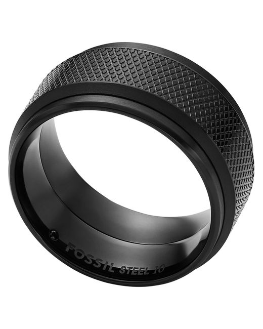 Fossil Ring Knox in Black für Herren