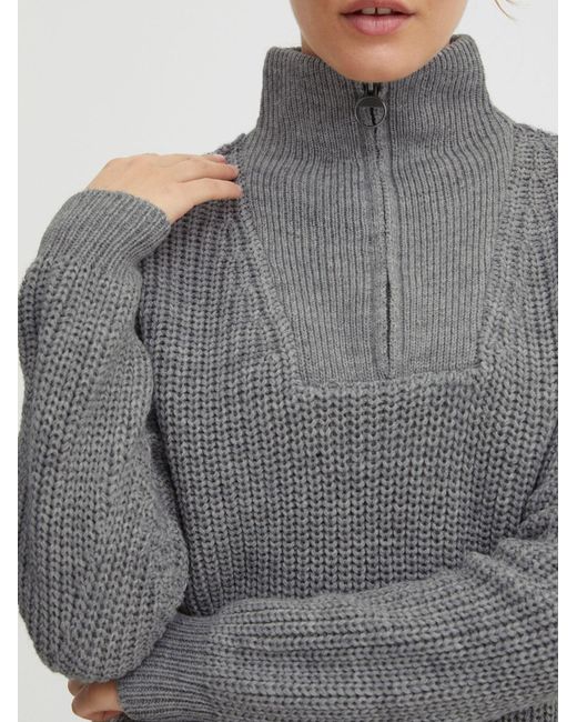 Oxmo Gray Pullover 'nancy'
