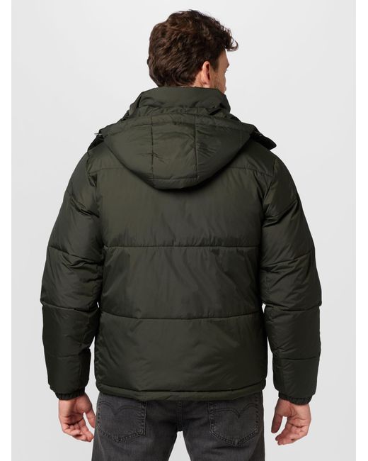 Solid Winterjacke in Black für Herren