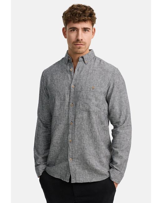 INDICODE Hemd in Gray für Herren