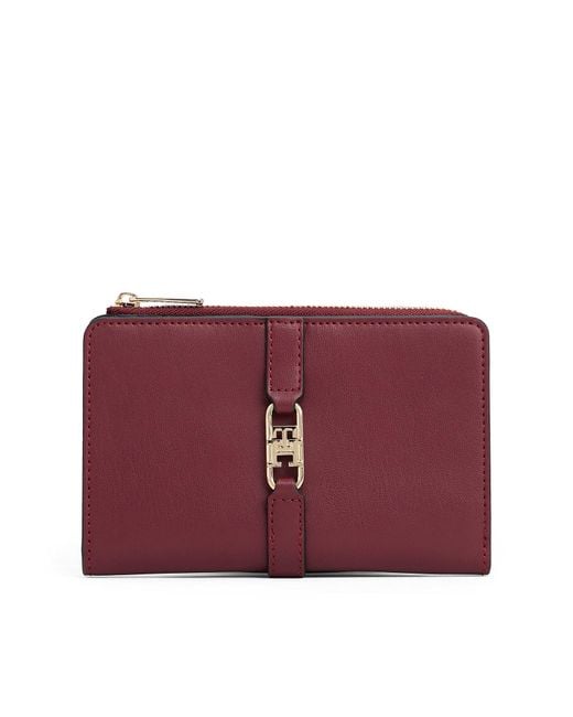 Tommy Hilfiger Purple Portemonnaie
