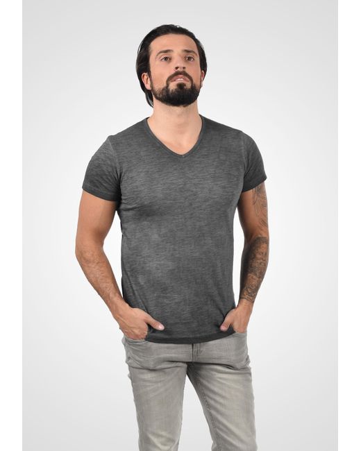 Solid T-Shirt Conley in Black für Herren