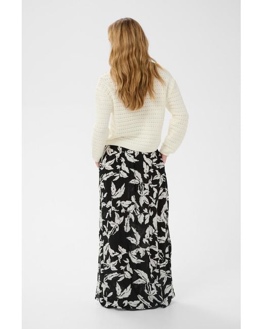 Kaffe White Pullover Kametta