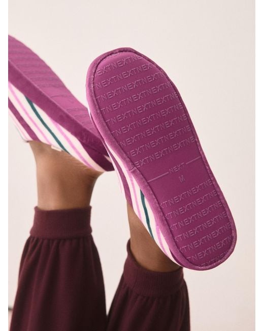 Next Purple Hausschuh