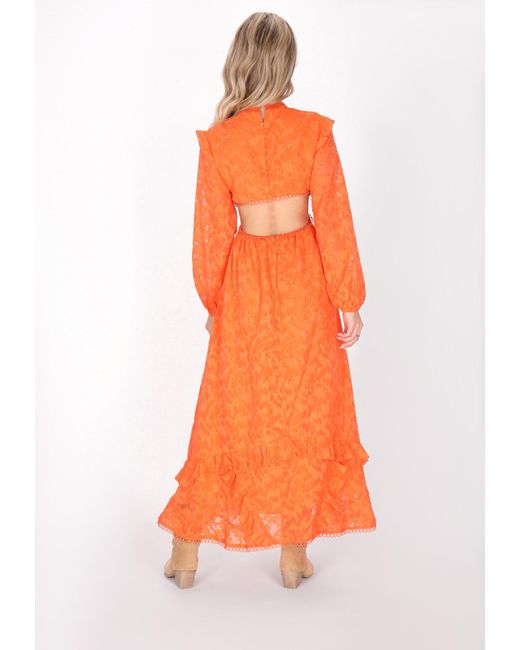 IZIA Orange Kleid