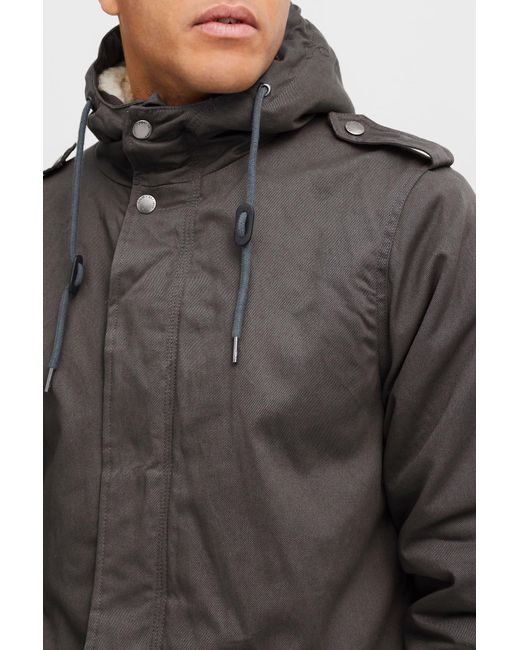 Solid Winterparka Darnell in Gray für Herren
