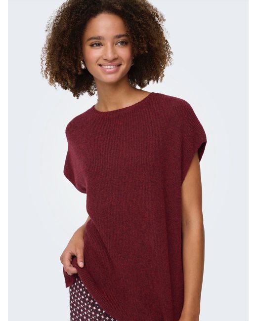 ONLY Red Pullunder Onlrene