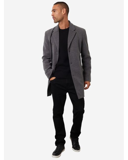 Threadbare Mantel Espino in Gray für Herren