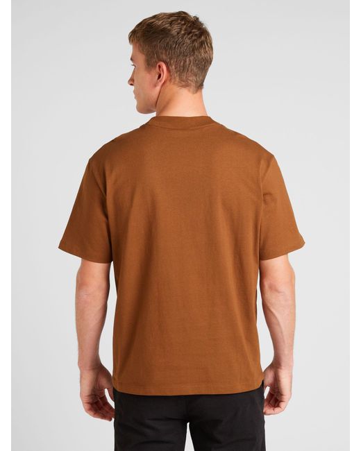 HUGO T-shirt 'dapolino' in Brown für Herren