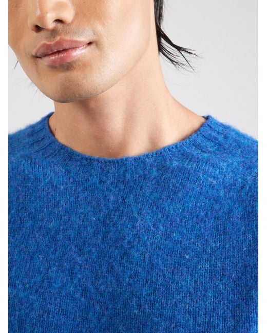 Norse Projects Pullover Birnir in Blue für Herren