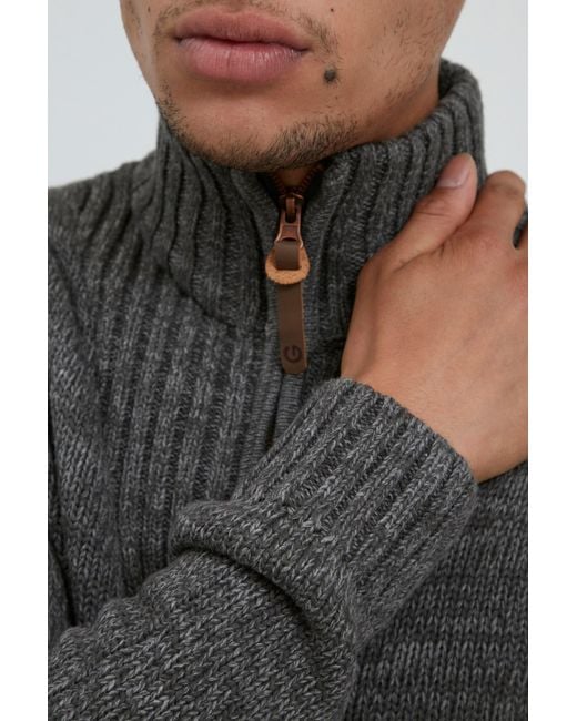 Solid Strickjacke Pomeroy in Gray für Herren