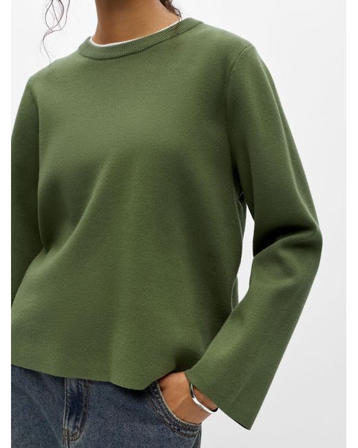 Object Green Pullover Objreynard