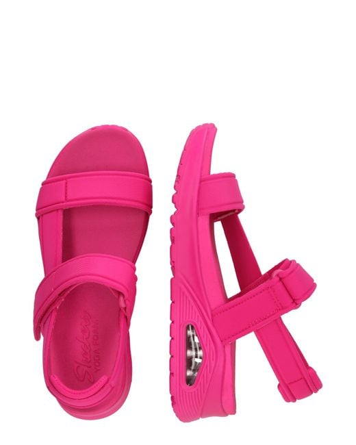 Skechers Pink Sandale 'uno'
