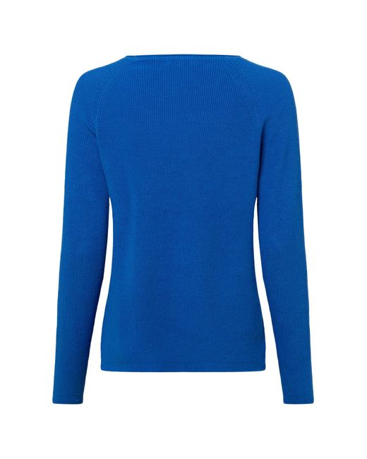 Marie Lund Blue Strickpullover Nak