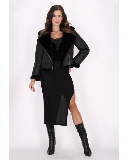 faina Black Jacke