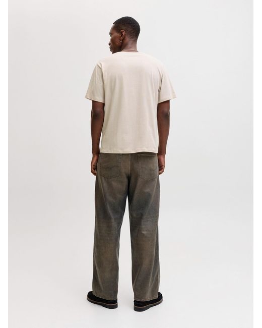 Jack & Jones T-Shirt Jjdevin Daytona in White für Herren