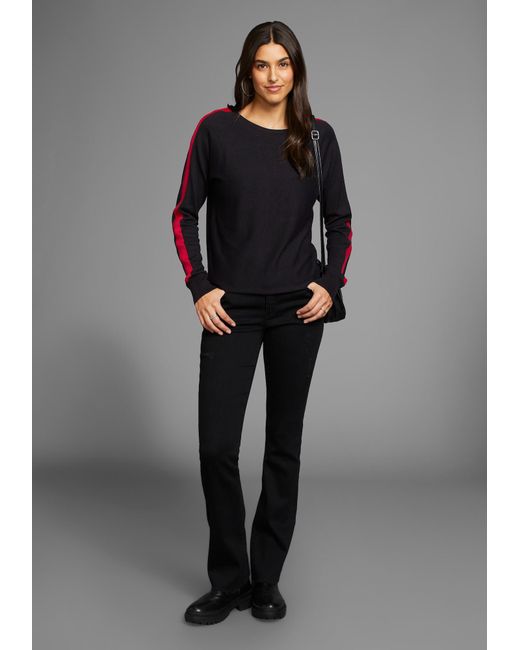 Laura Scott Black Pullover