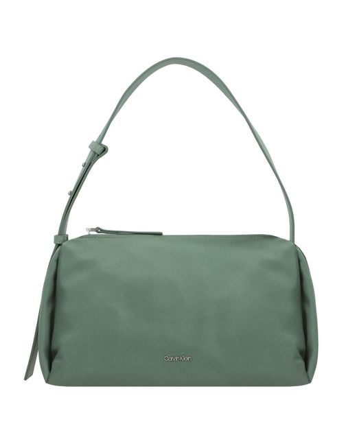 Calvin Klein Green Schultertasche Elevated