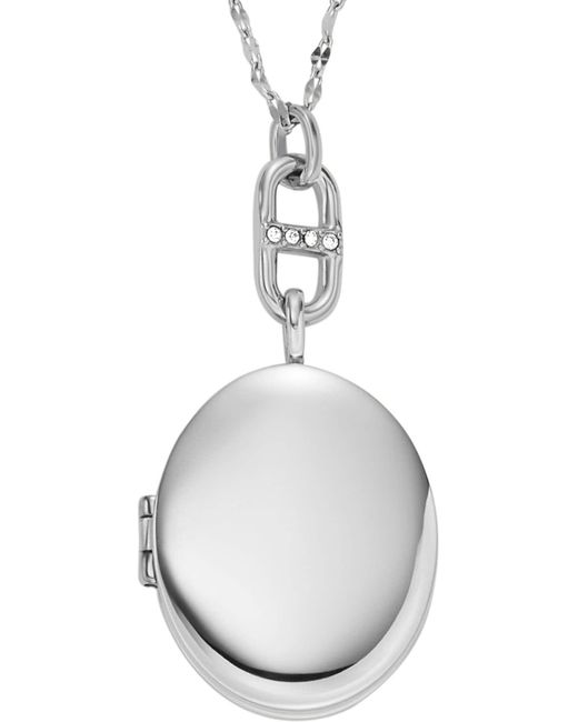 Fossil White Kette
