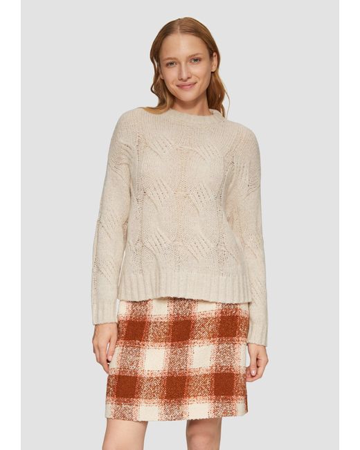 S.oliver White Pullover