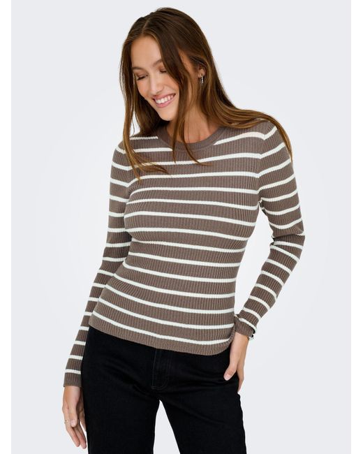 ONLY Gray Pullover Onllouisa