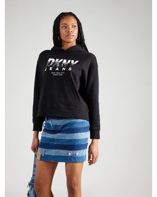 DKNY Black Sweatshirt