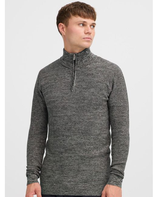 INDICODE Pullover Jador in Gray für Herren