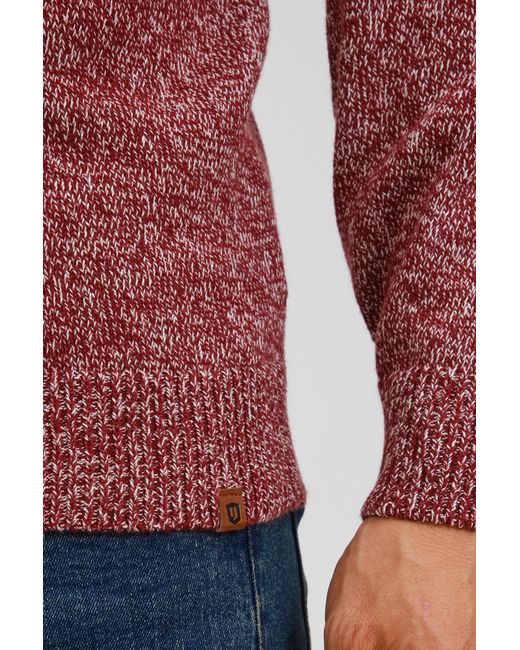 INDICODE Pullover Lynde in Red für Herren