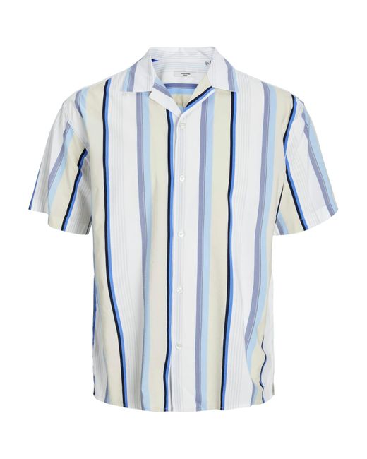 Jack & Jones Hemd 'palma resort' in Blue für Herren