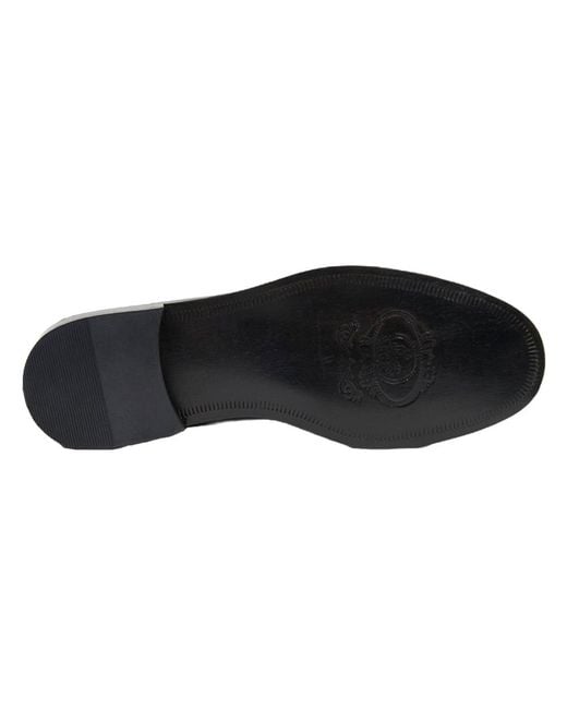 Desa Mokassin Slipper in Black für Herren