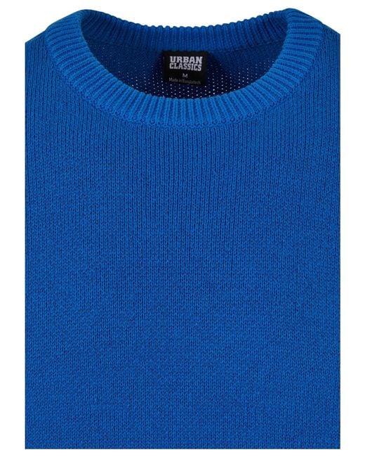 Urban Classics Pullover in Blue für Herren
