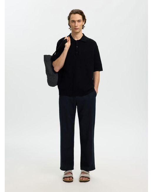 SELECTED Pullover in Black für Herren