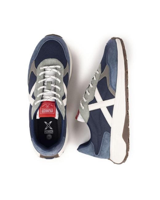 Munich Sneaker Babel in Blue für Herren