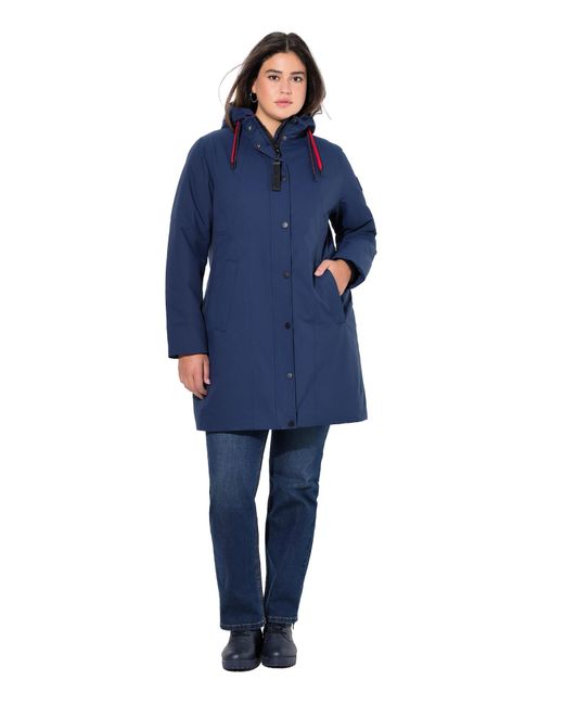 Ulla Popken Blue Wintermantel