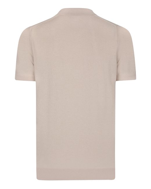 Felix Hardy Poloshirt in Natural für Herren