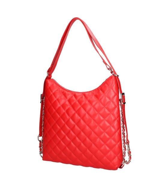 ROBERTA ROSSI Red Handtasche