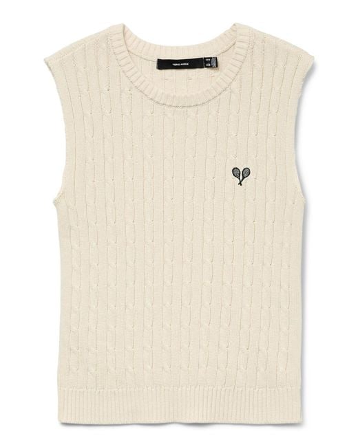 Vero Moda Natural Pullover 'Vmserena'