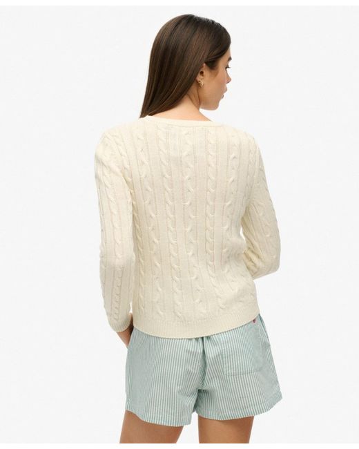 Superdry & Co White Pullover Essential