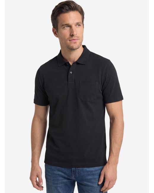 Redmond Shirt Basic in Black für Herren