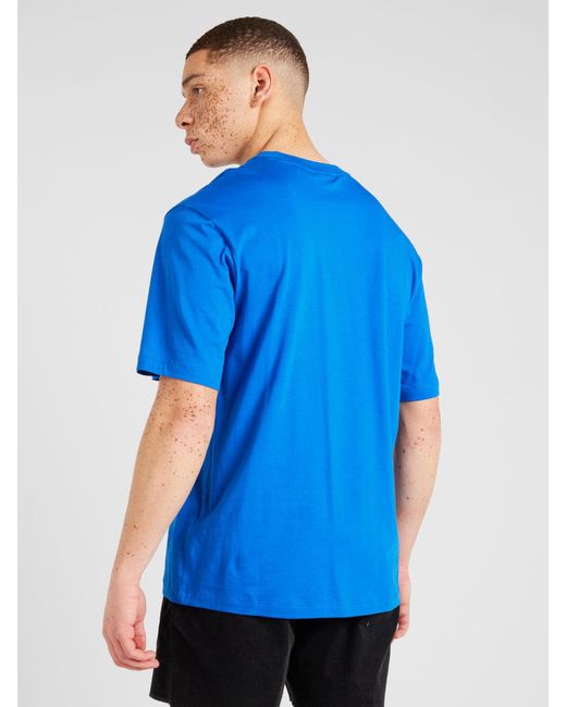 HUGO T-shirt 'nimper' in Blue für Herren