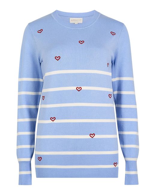 Apricot Blue Pullover