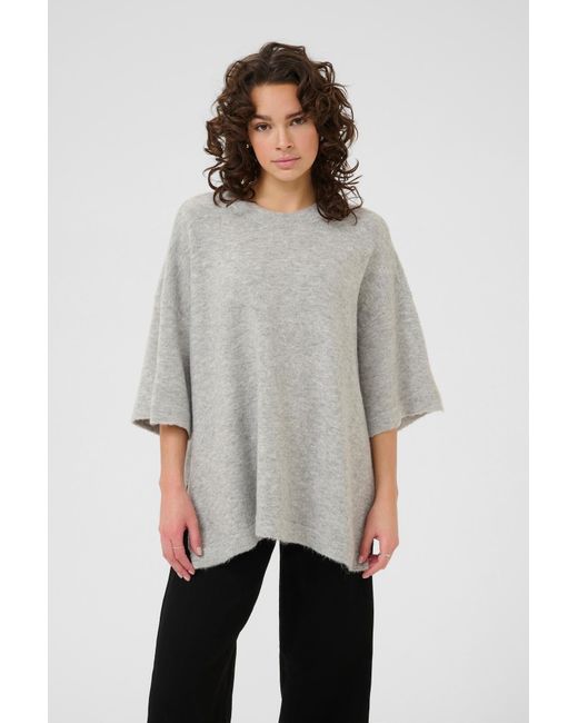 Kaffe Gray Pullover Kaniel